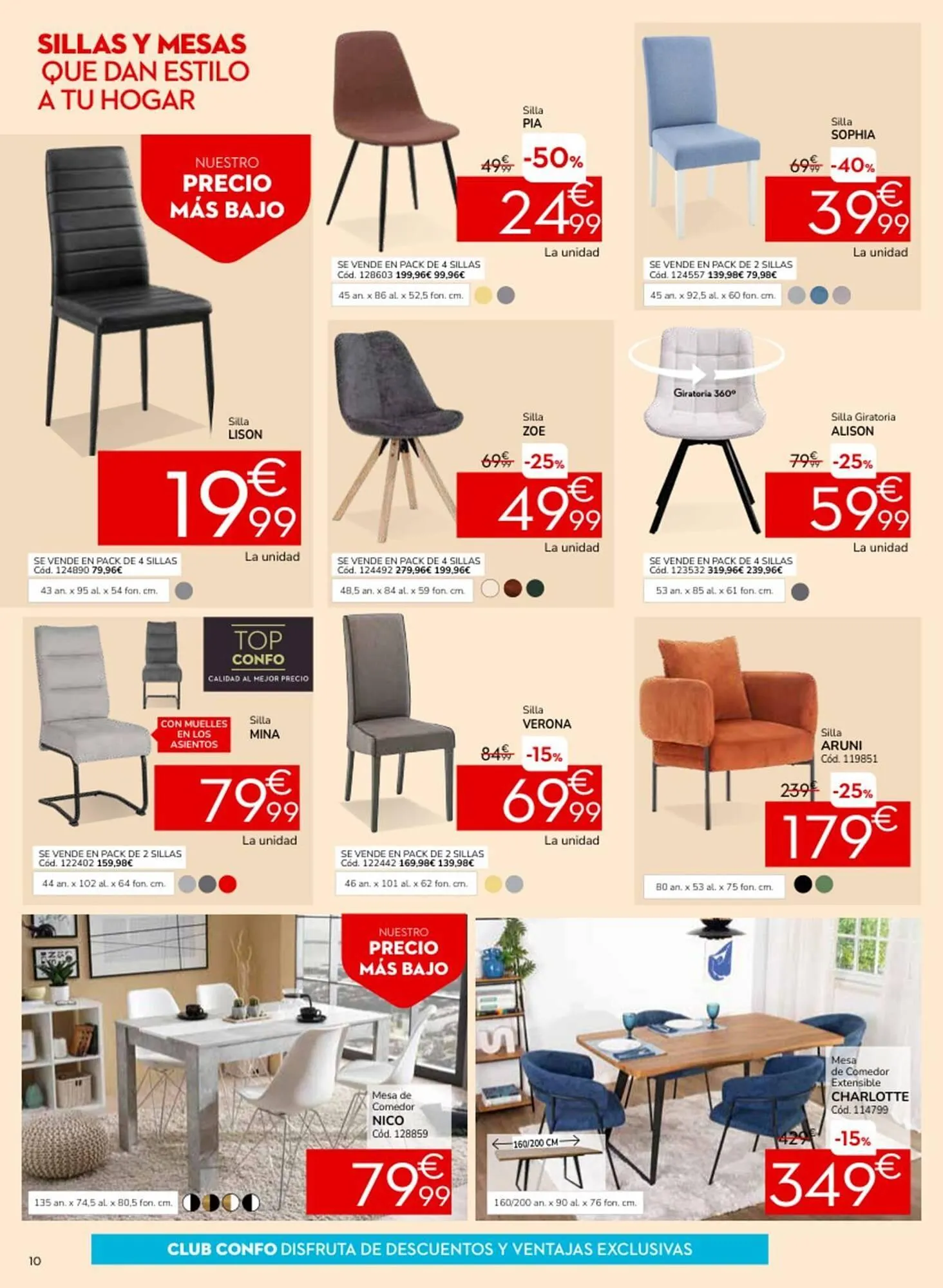 Catálogo de Catálogo Conforama 3 de marzo al 25 de marzo 2026 - Página 10