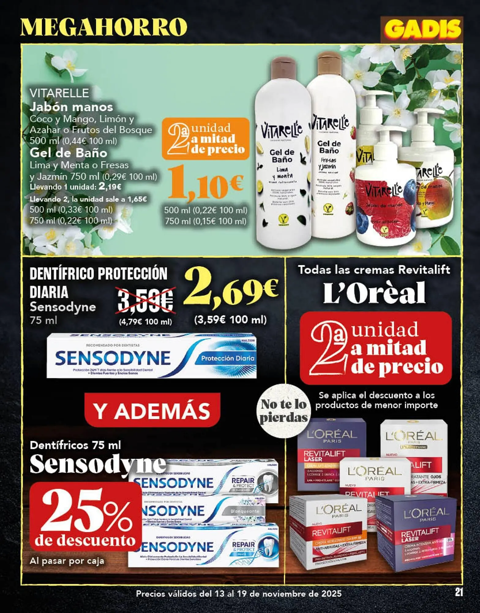 Catálogo de Folleto Gadis 13 de noviembre al 19 de noviembre 2025 - Página 21