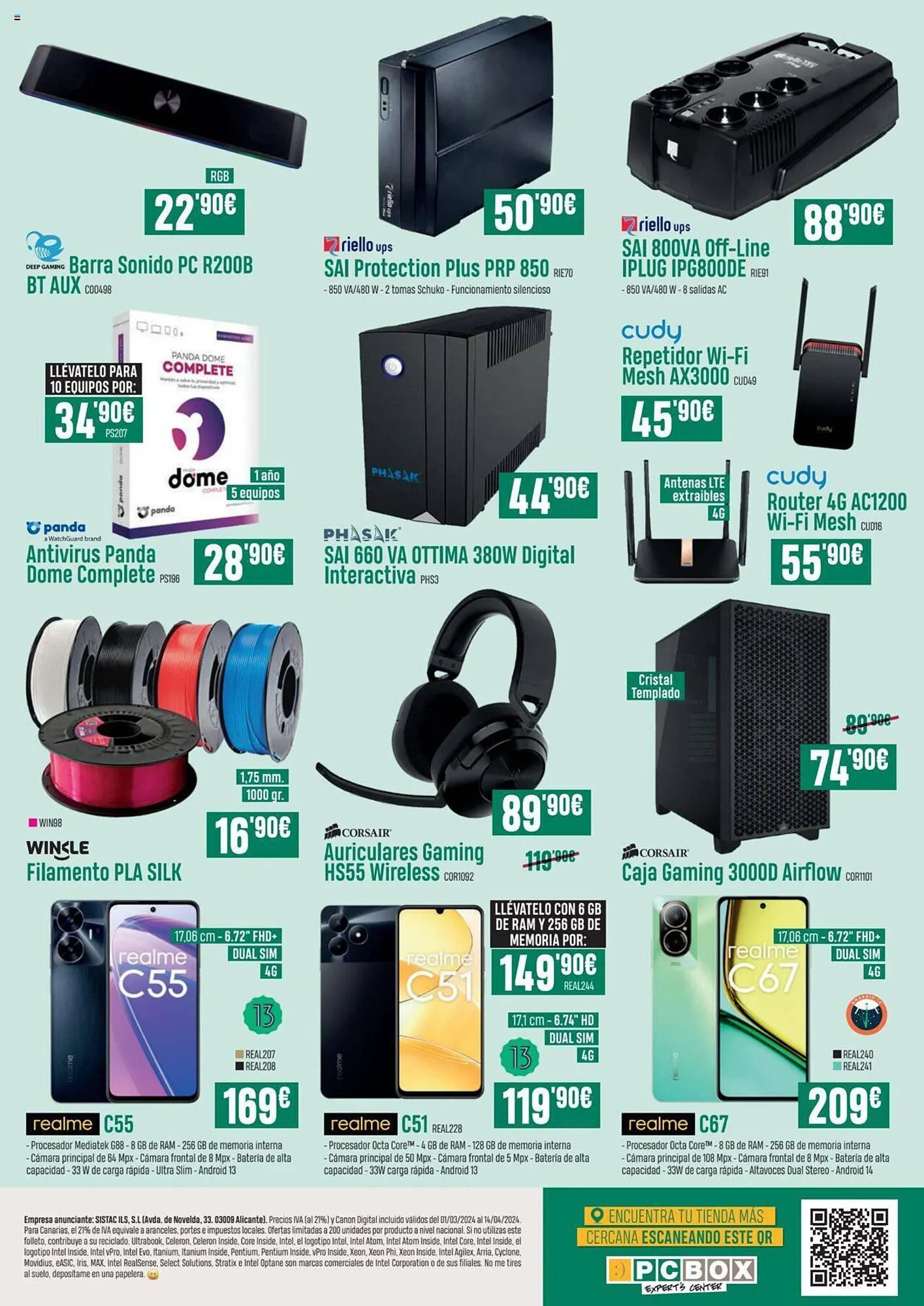 Catálogo de Folleto PCBox 1 de marzo al 14 de abril 2024 - Página 8