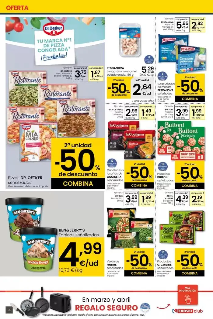 Catálogo de Precio más bajo EROSKI CENTER 13 de marzo al 26 de marzo 2025 - Página 14