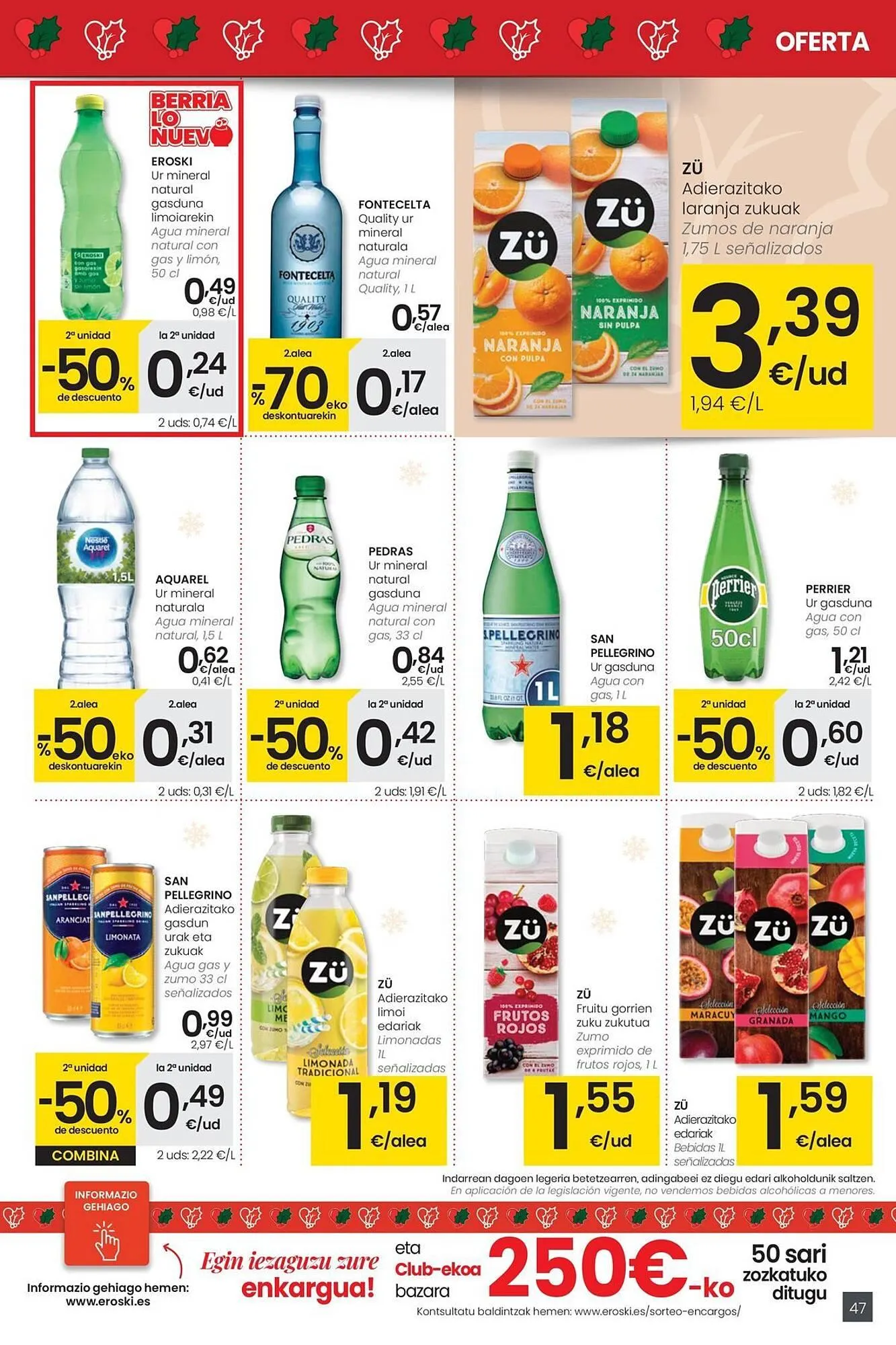 Catálogo de Folleto Eroski 18 de diciembre al 31 de diciembre 2025 - Página 47