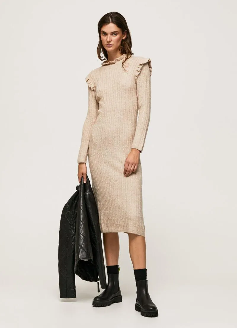 VESTIDO MIDI PUNTO OCHOS