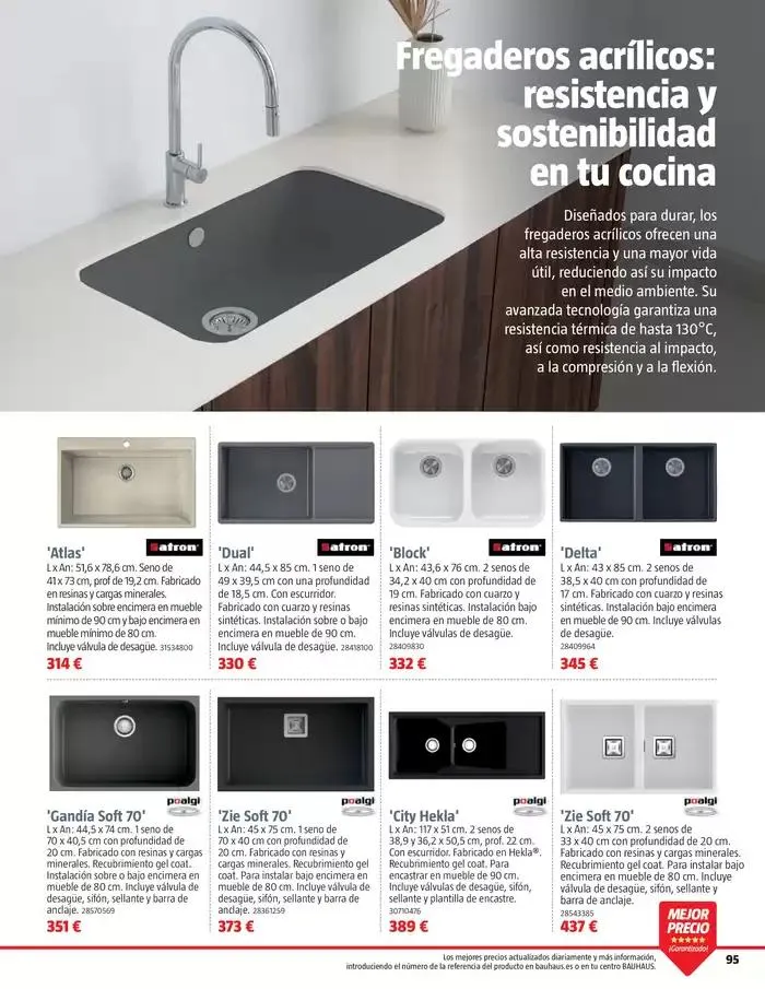 Catálogo de Renueva baños y cocinas 27 de febrero al 25 de marzo 2025 - Página 95