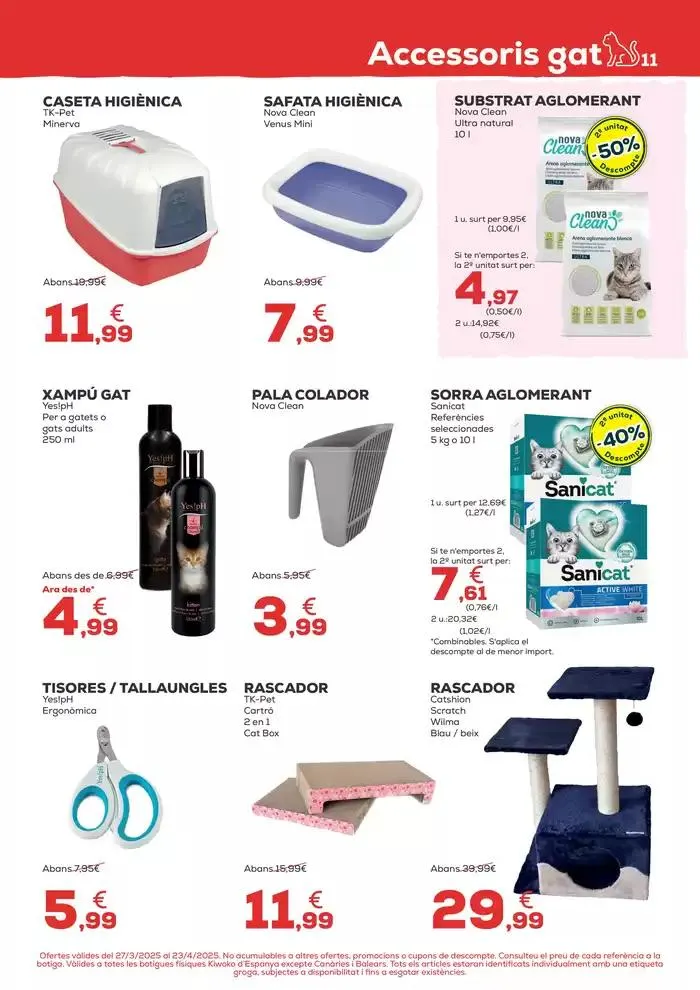 Catálogo de Descobreix un univers infinit per a tots els animals 27 de marzo al 23 de abril 2025 - Página 11