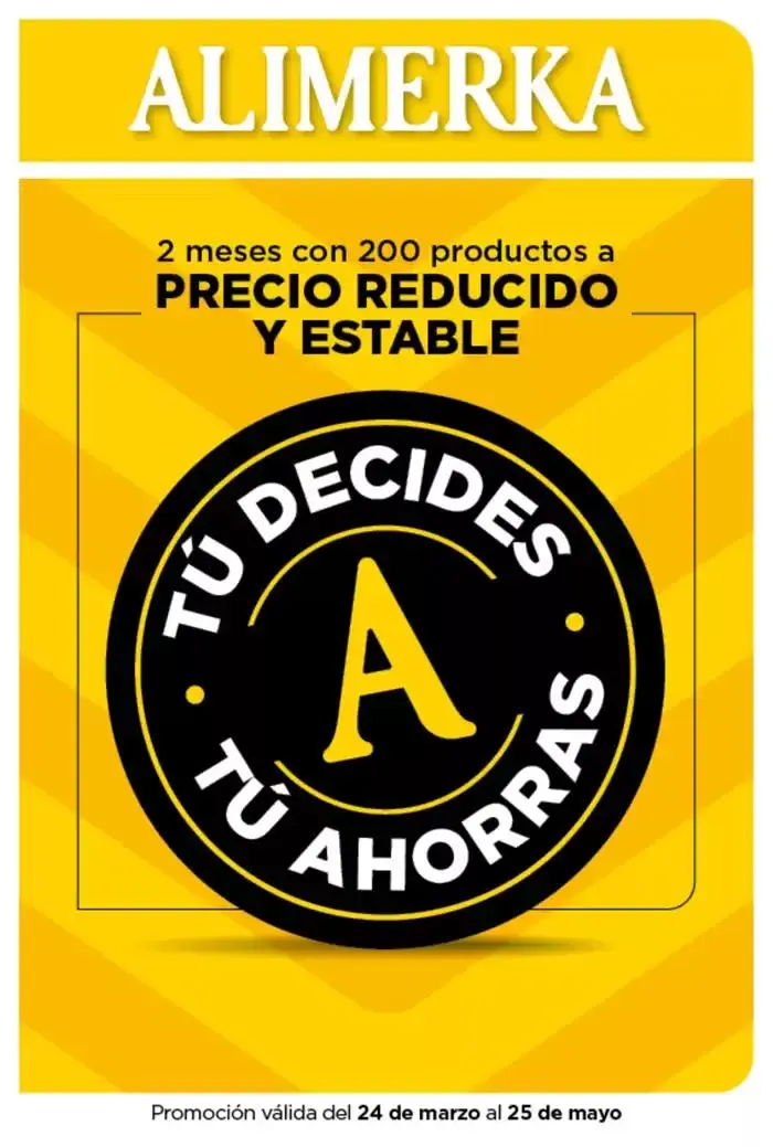 Catálogo de Tu decides tu ahorras 24 de marzo al 25 de mayo 2025 24 de marzo al 25 de mayo 2025 - Página 1