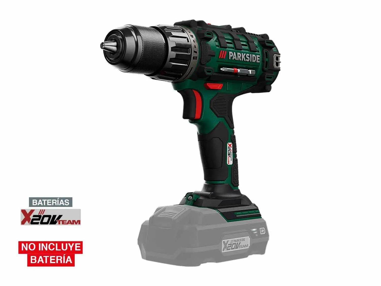 Atornilladora taladradora recargable 20 V