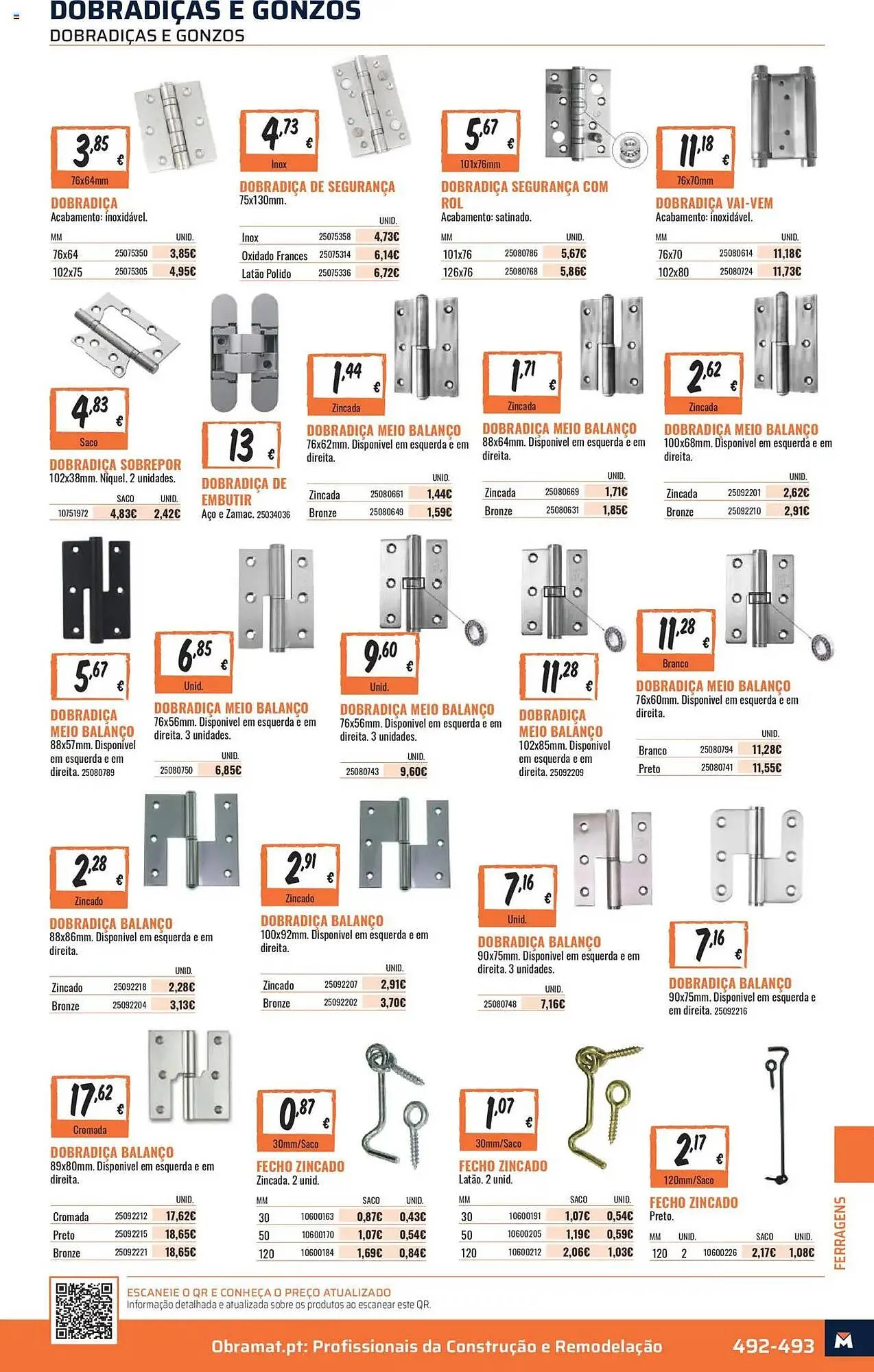 Catálogo de Folleto Obramat 17 de agosto al 28 de diciembre 2025 - Página 493
