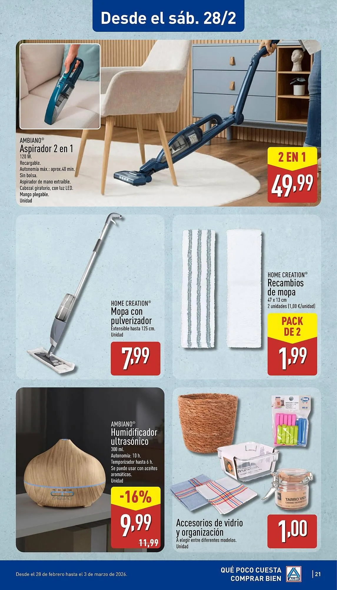 Catálogo de Folleto ALDI 23 de febrero al 1 de marzo 2026 - Página 21