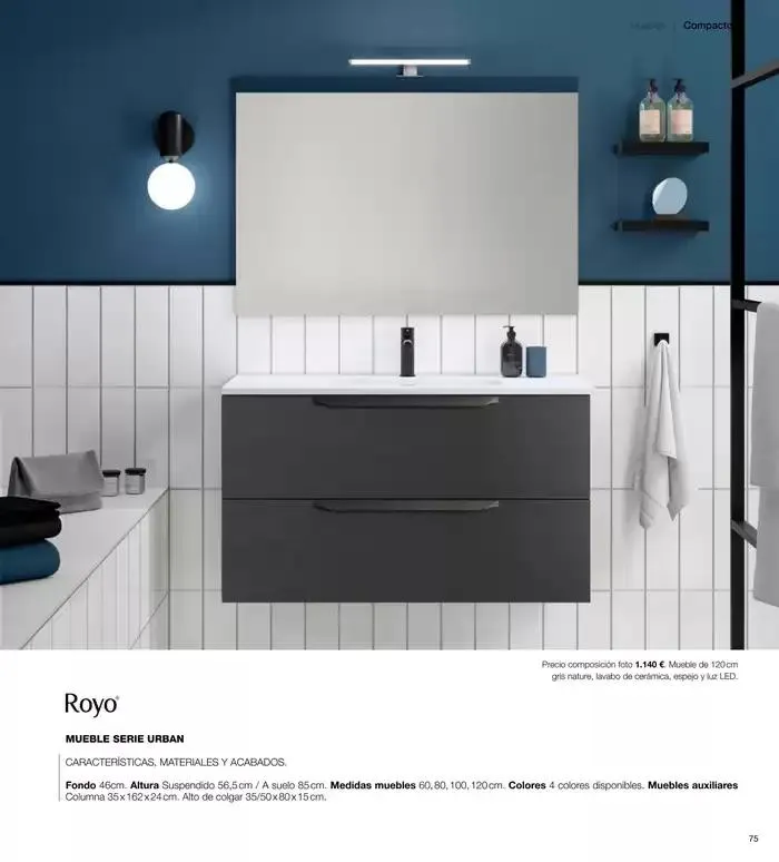 Catálogo de Catálogo de baños 24/25 2 de enero al 31 de agosto 2025 - Página 171