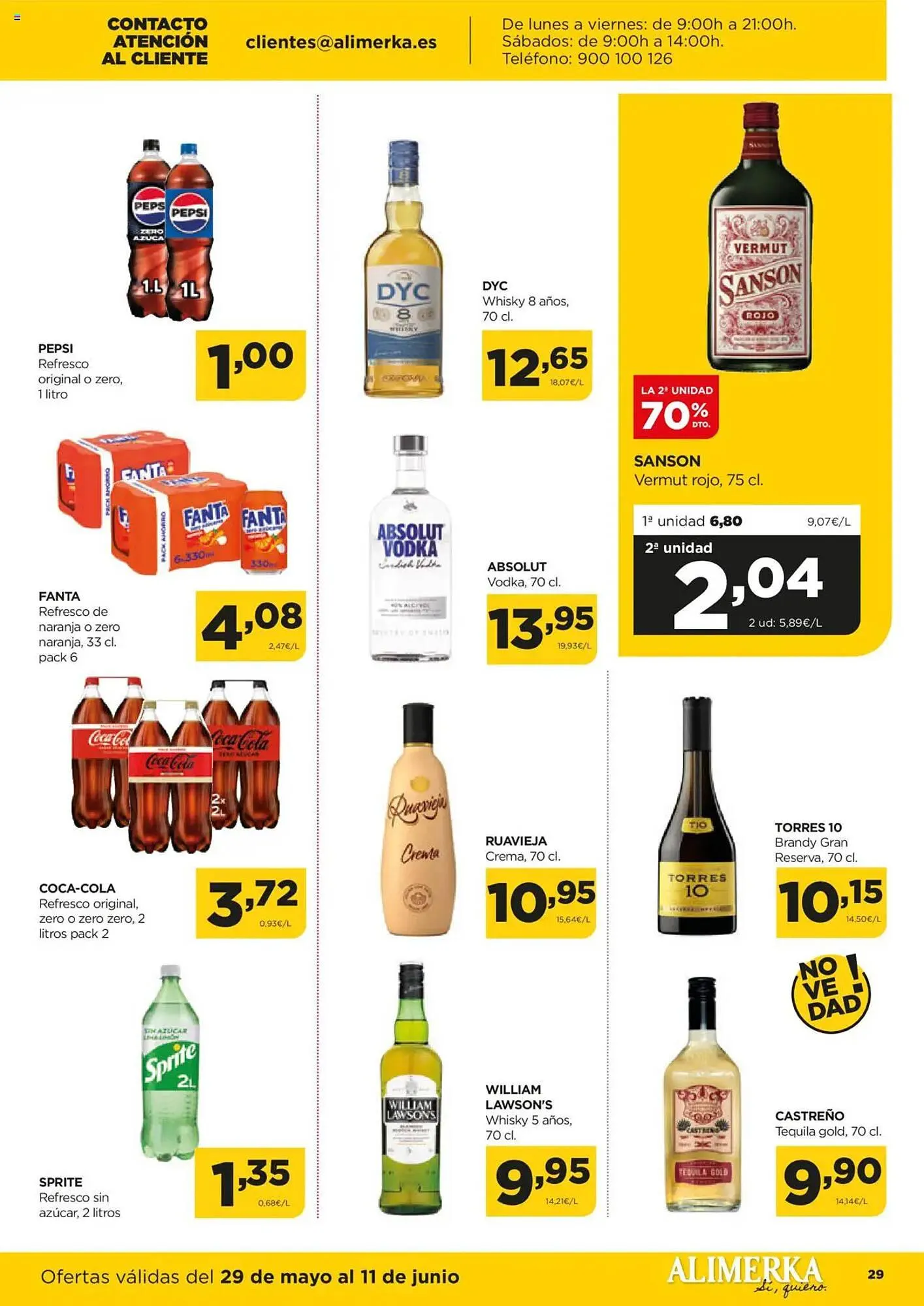 Catálogo de Folleto Alimerka 29 de mayo al 11 de junio 2025 - Página 30