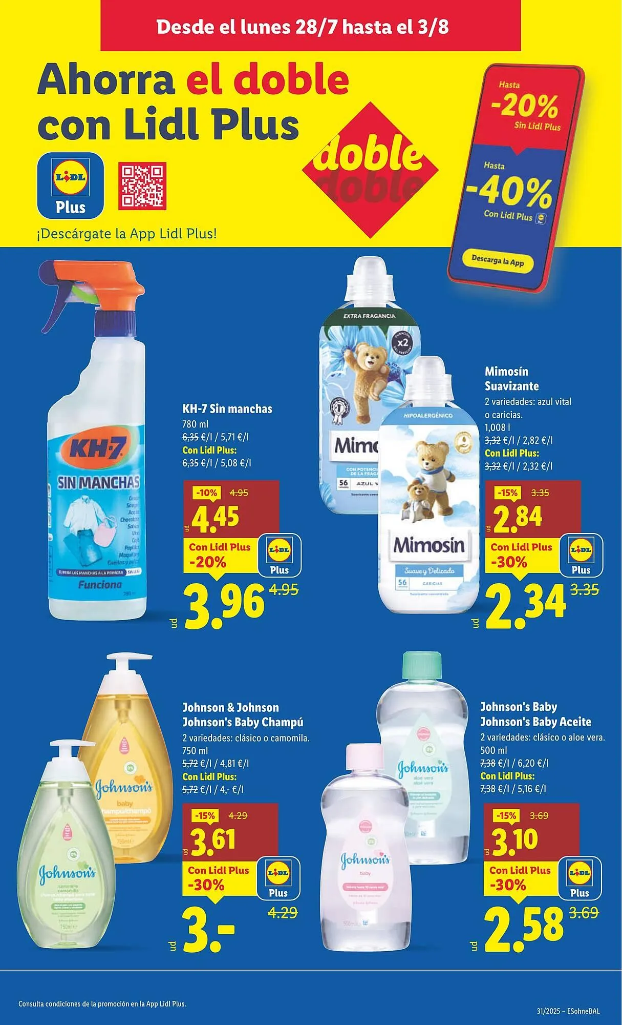Catálogo de Folleto Lidl 28 de julio al 3 de agosto 2025 - Página 11