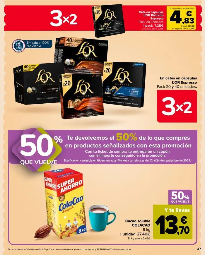 Catálogo de 3x2 en más de 5.000 productos 27 de agosto al 11 de septiembre 2024 - Página 37