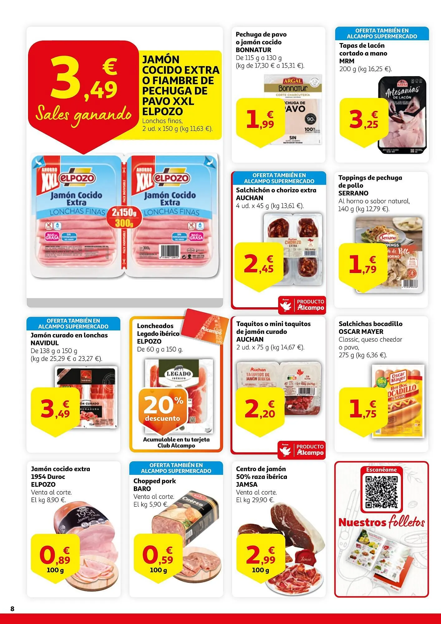 Catálogo de Folleto Alcampo 19 de julio al 31 de julio 2024 - Página 8