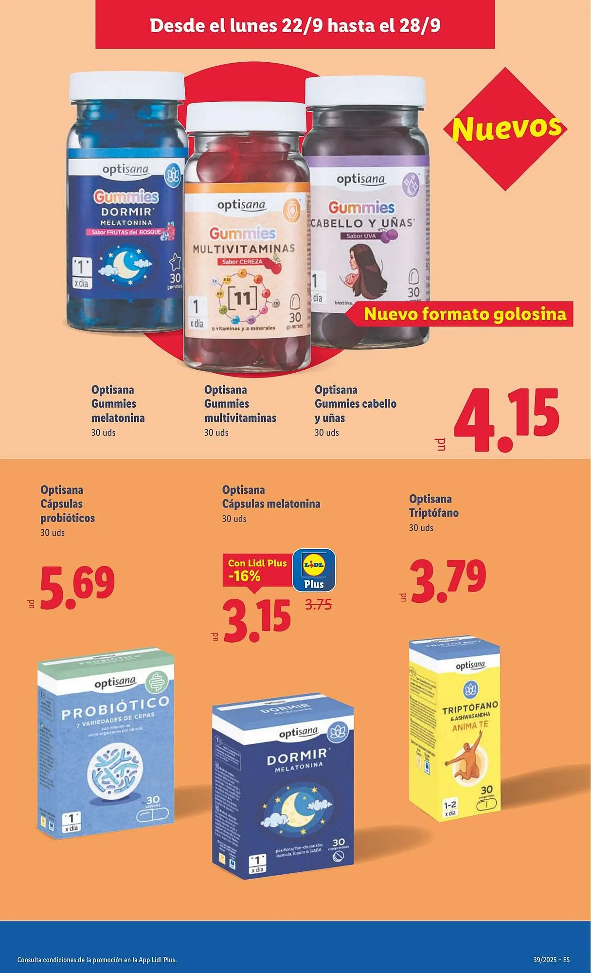 Catálogo de Catálogo Lidl 22 de septiembre al 28 de septiembre 2025 - Página 5
