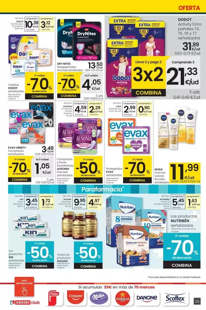 Catálogo de Precio más bajo EROSKI CENTER 27 de marzo al 8 de abril 2025 - Página 29