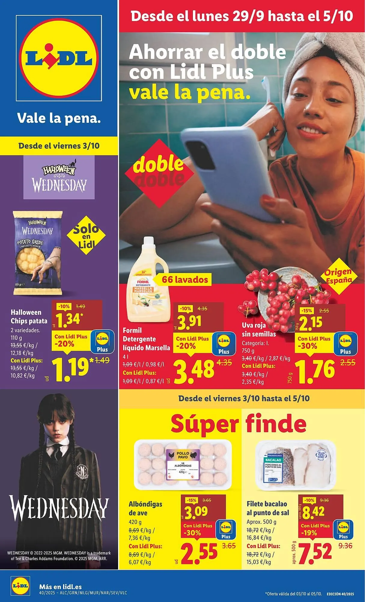 Catálogo de Catálogo Lidl 29 de septiembre al 5 de octubre 2025 - Página 1
