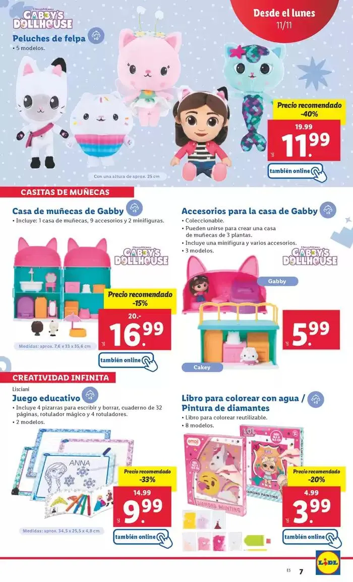 Catálogo de ¡Bazar Lidl! 11 de noviembre al 17 de noviembre 2024 - Página 7