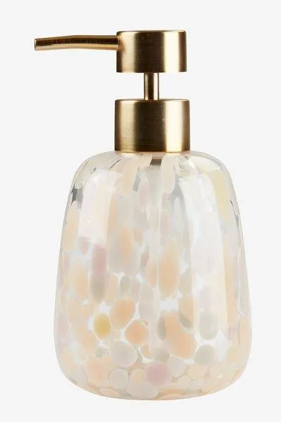 Dispensador de jabón EDSBRO cristal hecho a mano