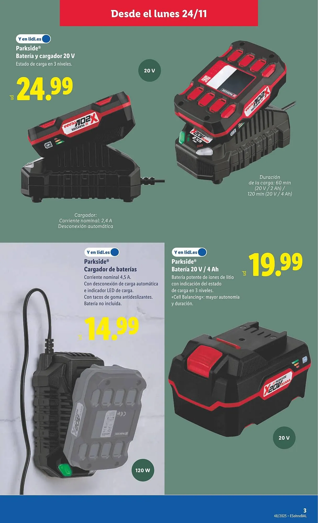 Catálogo de Catálogo Lidl 24 de noviembre al 30 de noviembre 2025 - Página 5