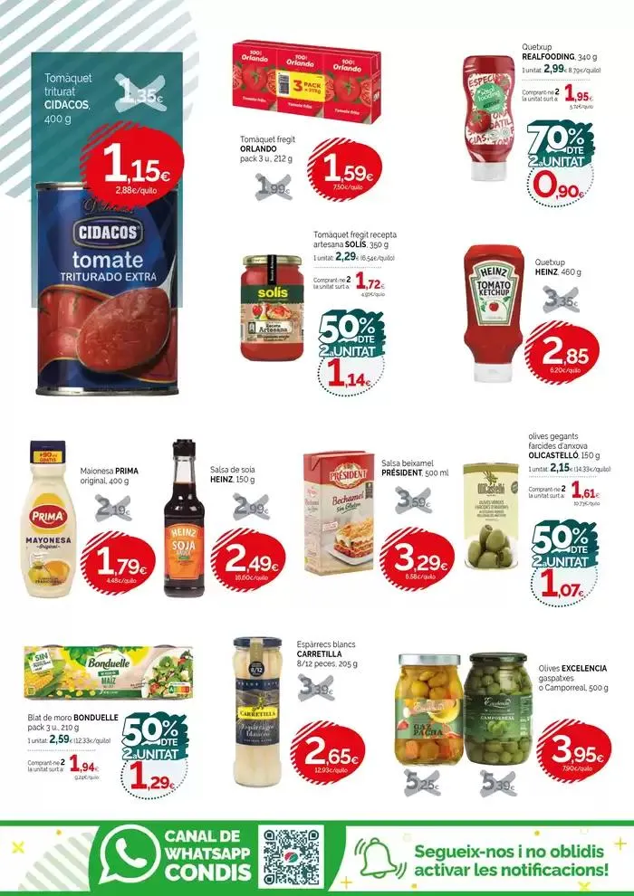 Catálogo de PREUS VÀLIDS DEL 7 AL 20 DE MAIG 8 de mayo al 20 de mayo 2025 - Página 14