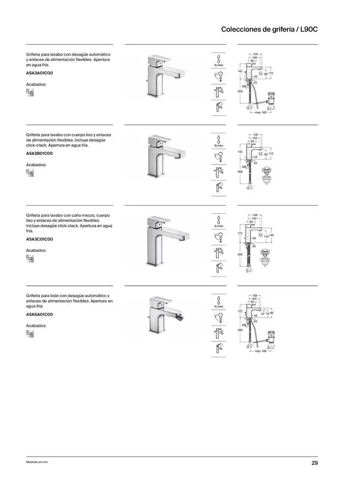 Catálogo de Grifería 9 de enero al 31 de diciembre 2025 - Página 31