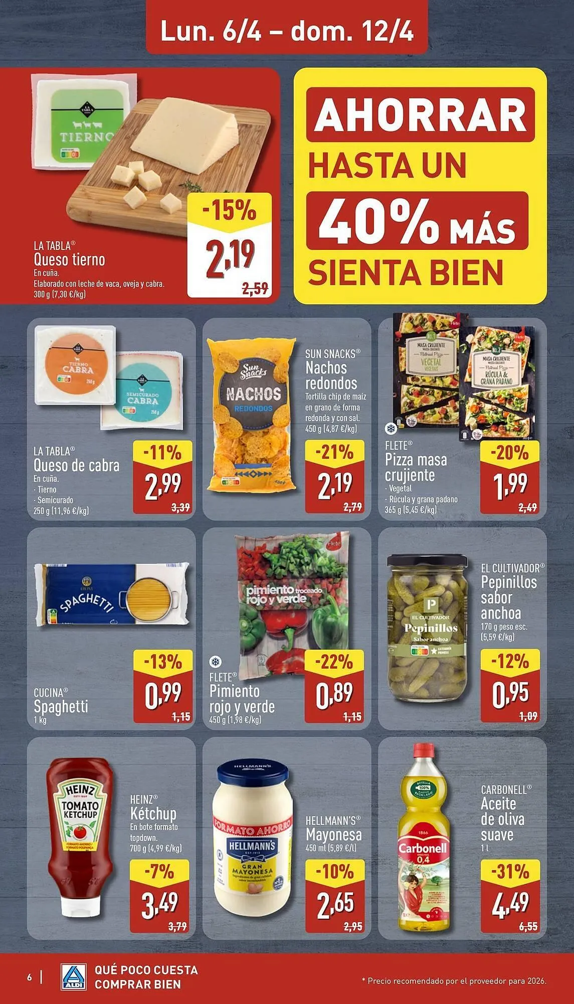 Catálogo de Folleto ALDI 6 de abril al 12 de abril 2026 - Página 6