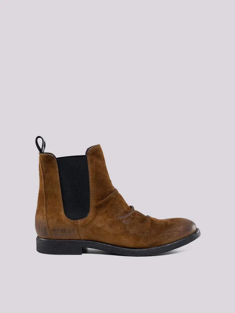 Botines chelsea de piel CITY SUEDE para hombre