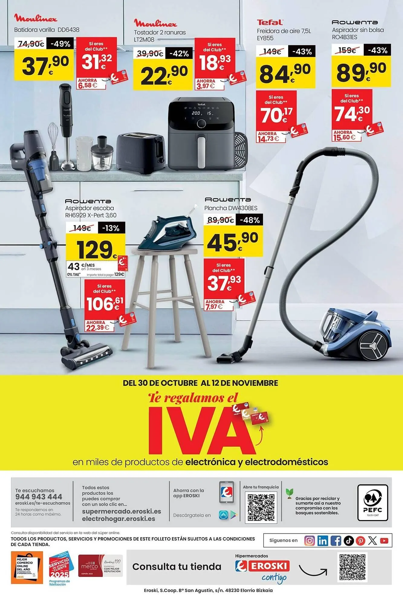Catálogo de Folleto Eroski 30 de octubre al 12 de noviembre 2025 - Página 8