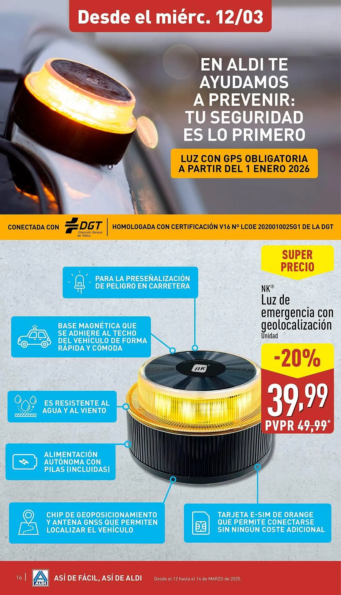 Catálogo de Folleto ALDI 12 de marzo al 18 de marzo 2025 - Página 16