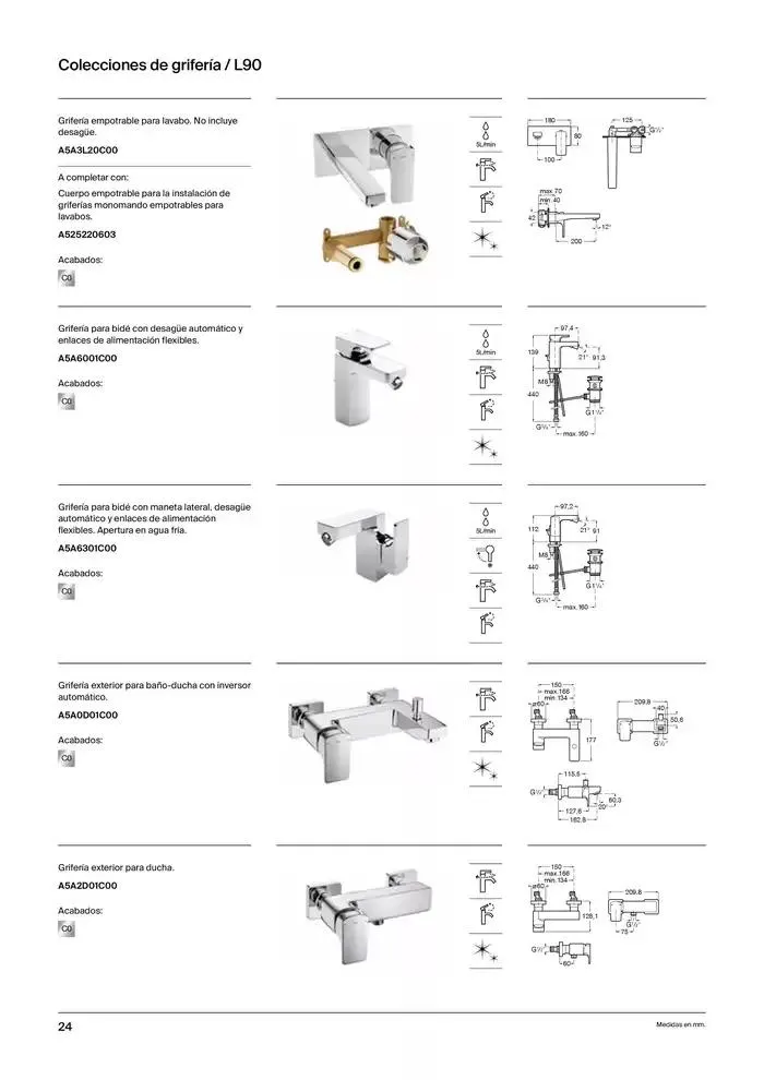 Catálogo de Grifería 9 de enero al 31 de diciembre 2025 - Página 26