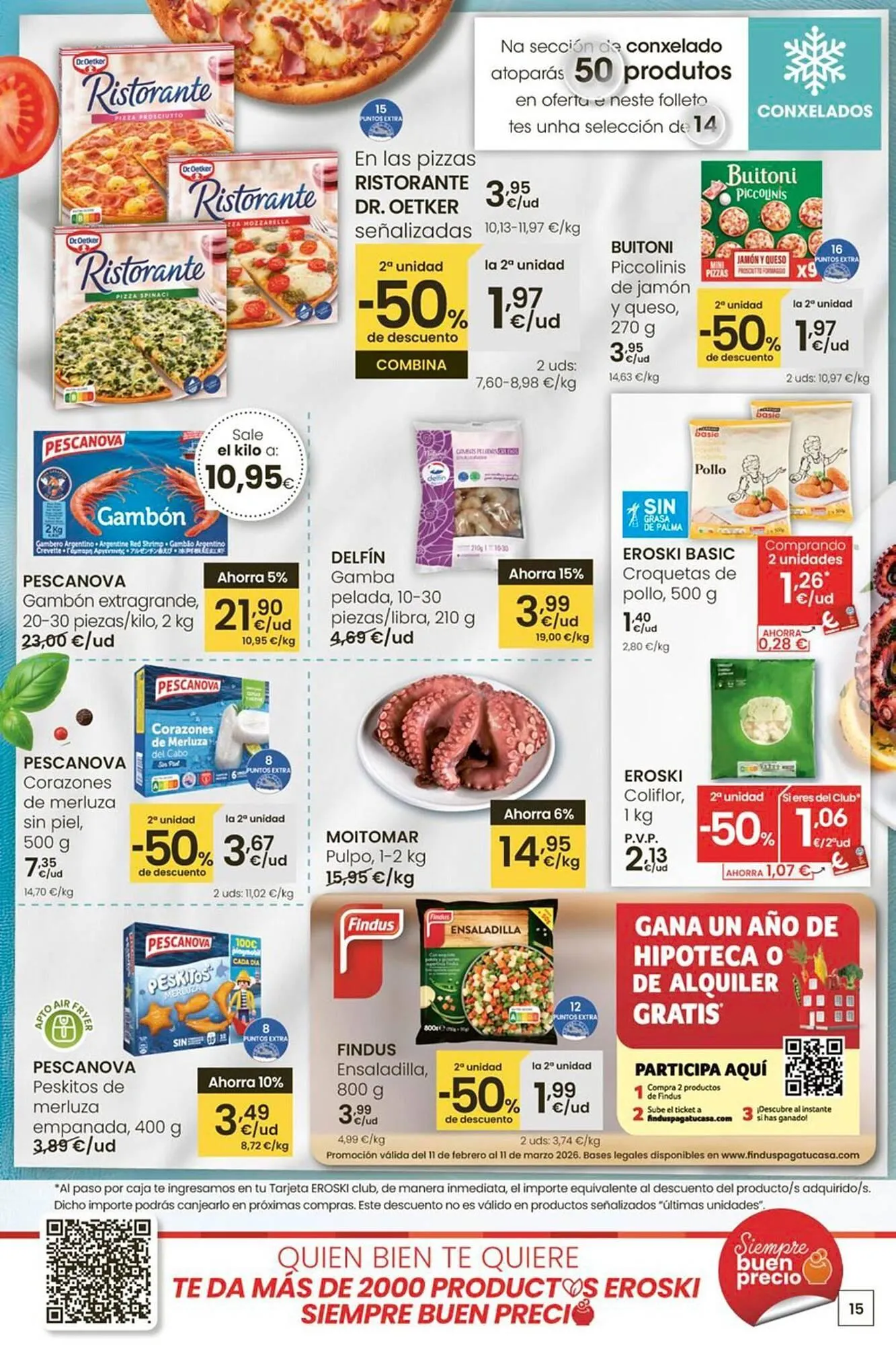 Catálogo de Folleto Eroski 12 de febrero al 25 de febrero 2026 - Página 15