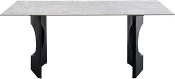 Mesa Bilbao Oho Negro 180x90cm