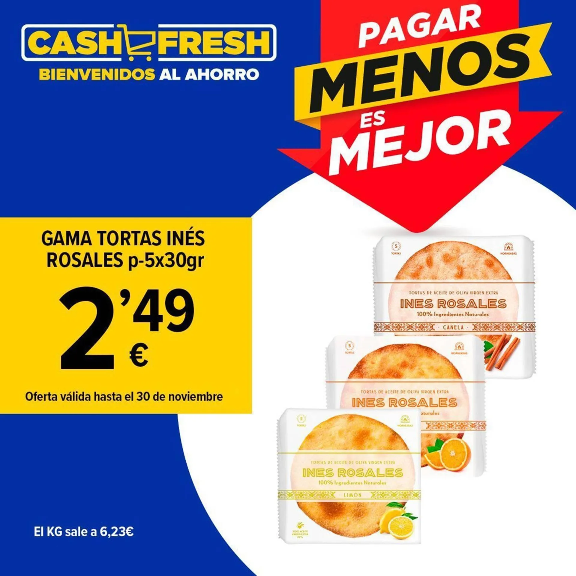 Catálogo de Folleto Cash Fresh 3 de noviembre al 30 de noviembre 2025 - Página 1