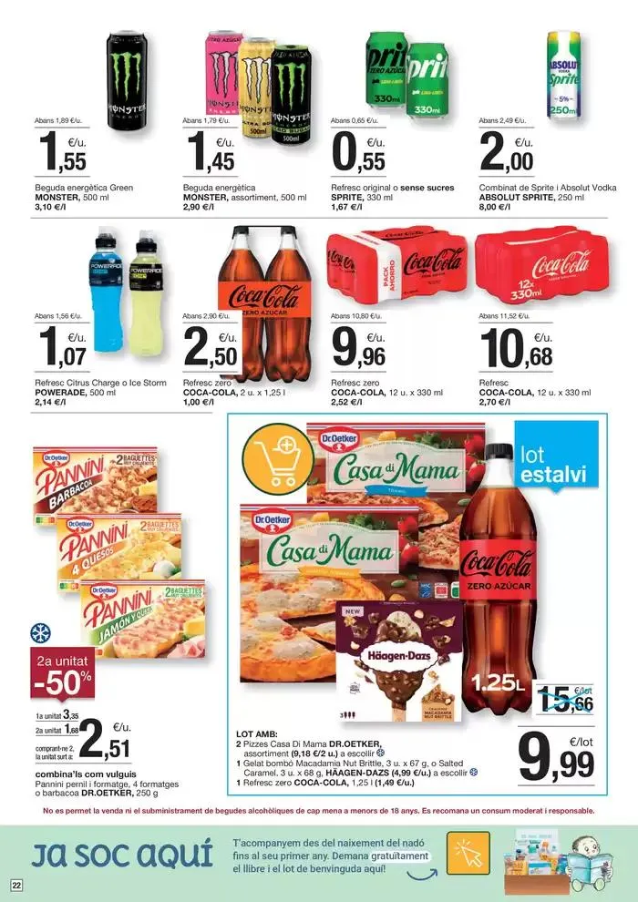 Catálogo de Ofertes vàlides del 18 al 31 de març 18 de marzo al 31 de marzo 2025 - Página 22
