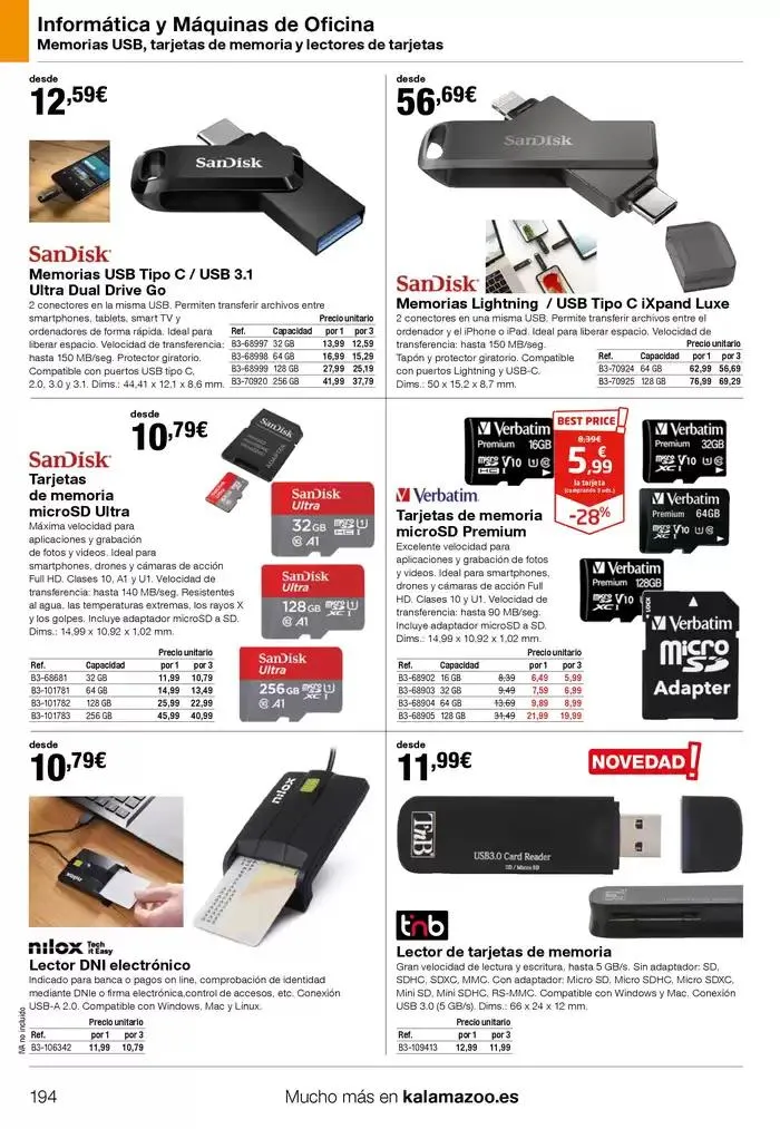 Catálogo de Staples Kalamazoo Catálogo General 9 de enero al 30 de septiembre 2025 - Página 194