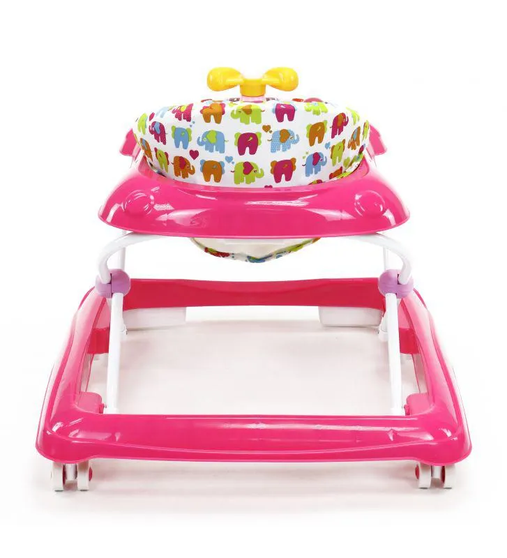 Andador Elefante Rosa