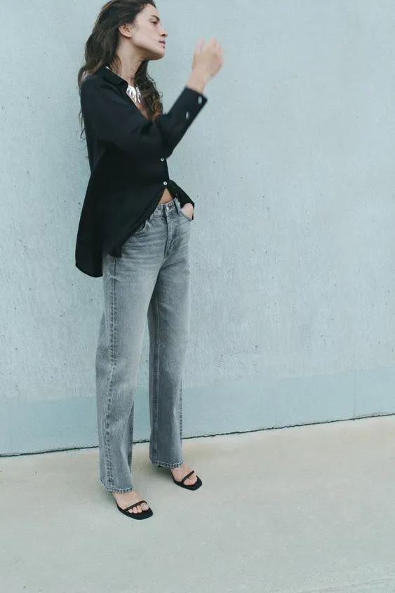 CAMISA BÁSICA SATINADA