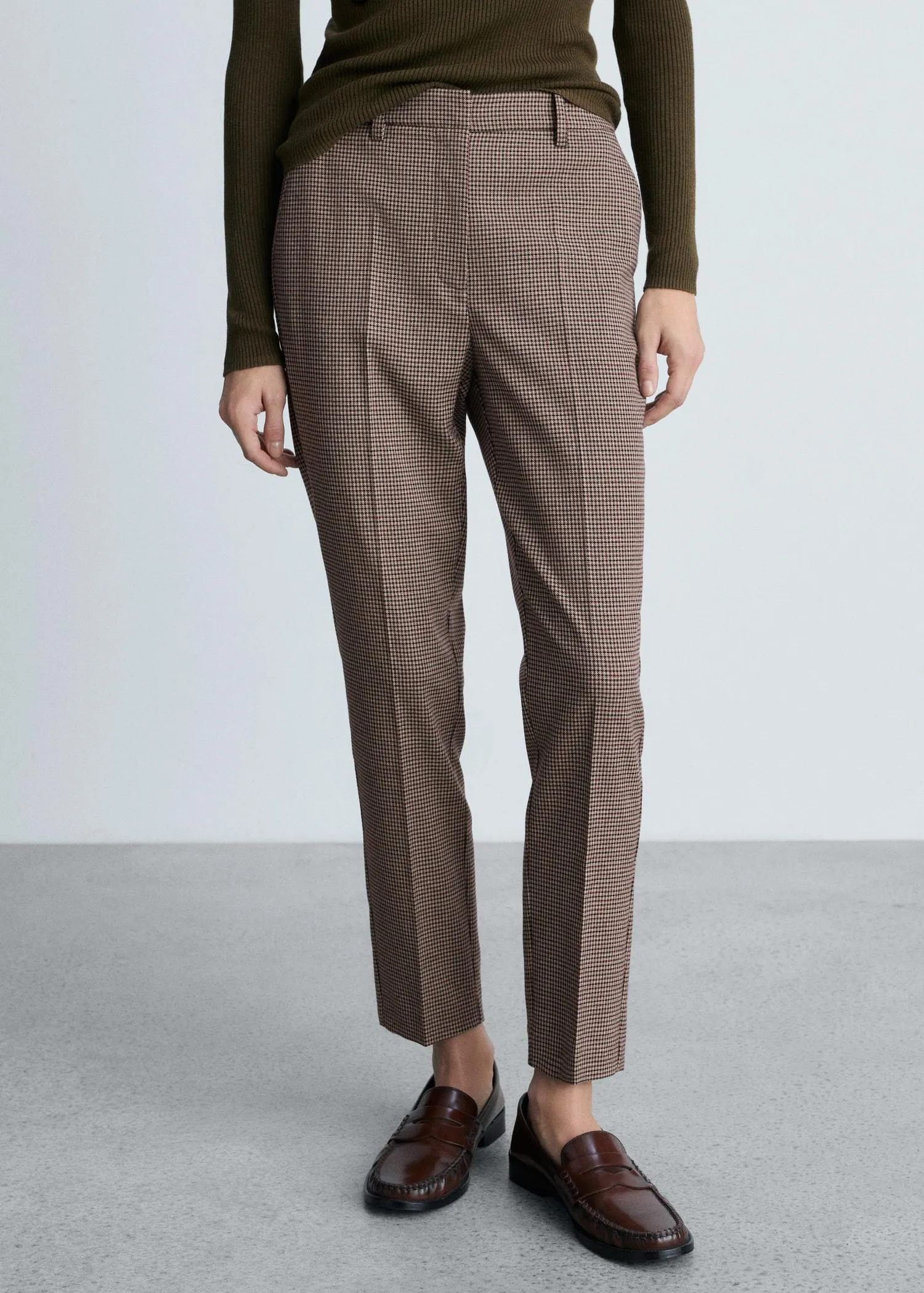 Pantalón skinny crop