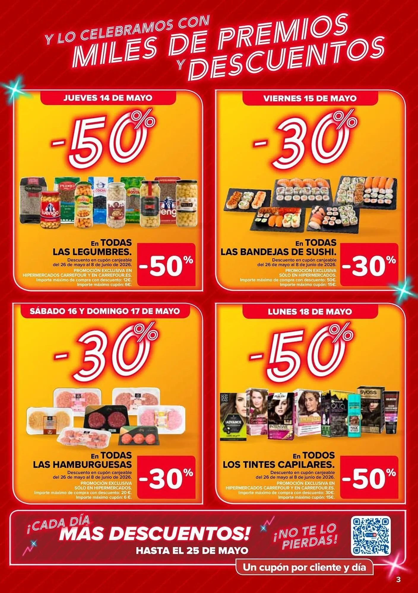 Catálogo de Folleto Carrefour 12 de mayo al 25 de mayo 2026 - Página 3