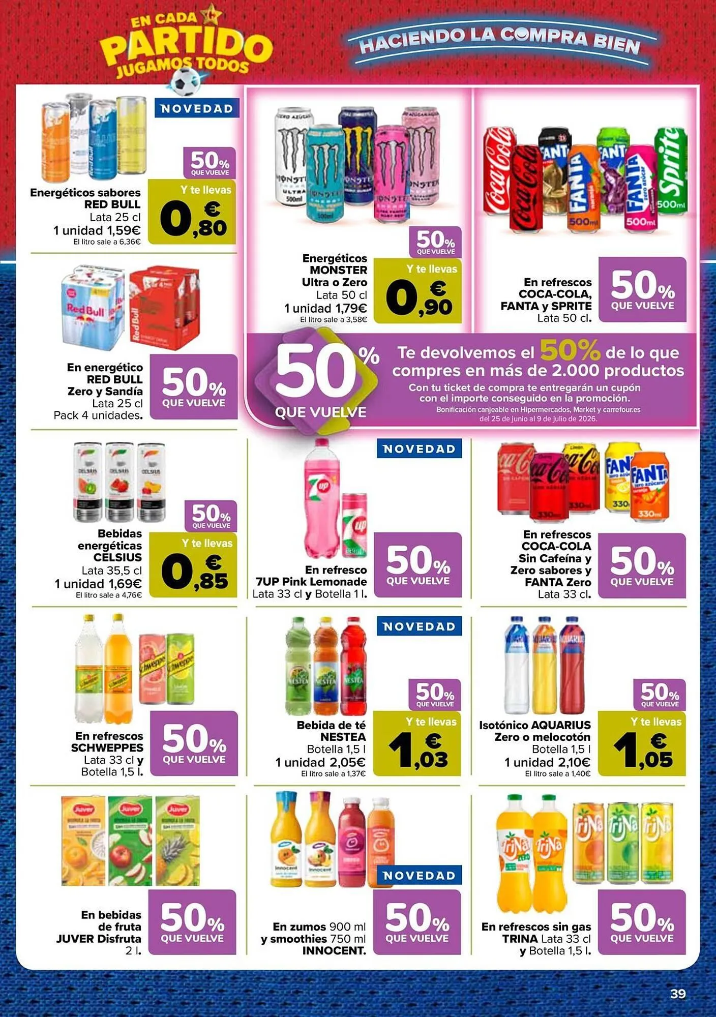 Catálogo de Folleto Carrefour 11 de junio al 24 de junio 2026 - Página 39