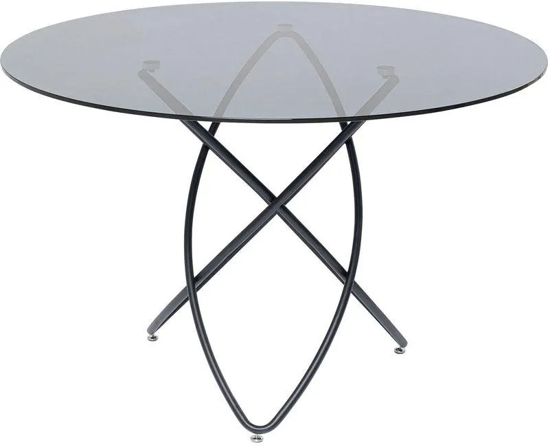 Mesa Molekular negro Ø120cm