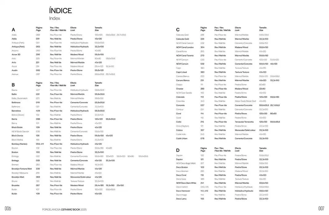 Catálogo de Ceramic Book 2025 6 de febrero al 31 de diciembre 2025 - Página 5