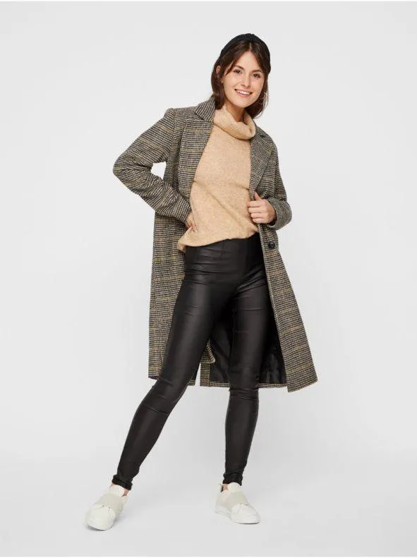 Legging efecto encerado mujer