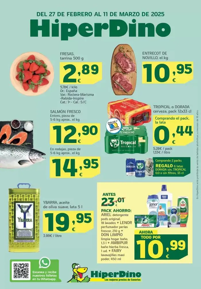 Ofertas desde el 27 de febrero - 1