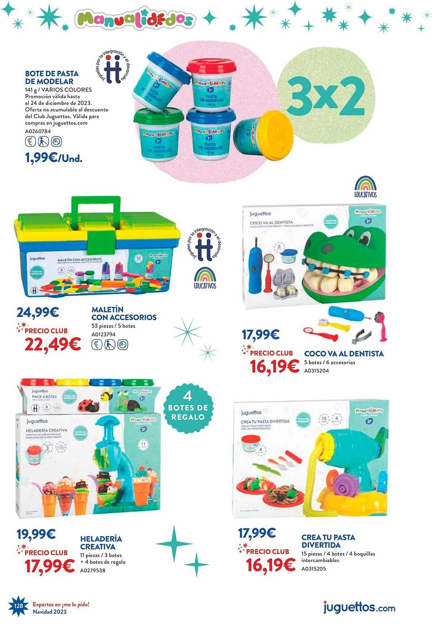 Catálogo de Folleto Juguettos 6 de noviembre al 24 de diciembre 2023 - Página 128