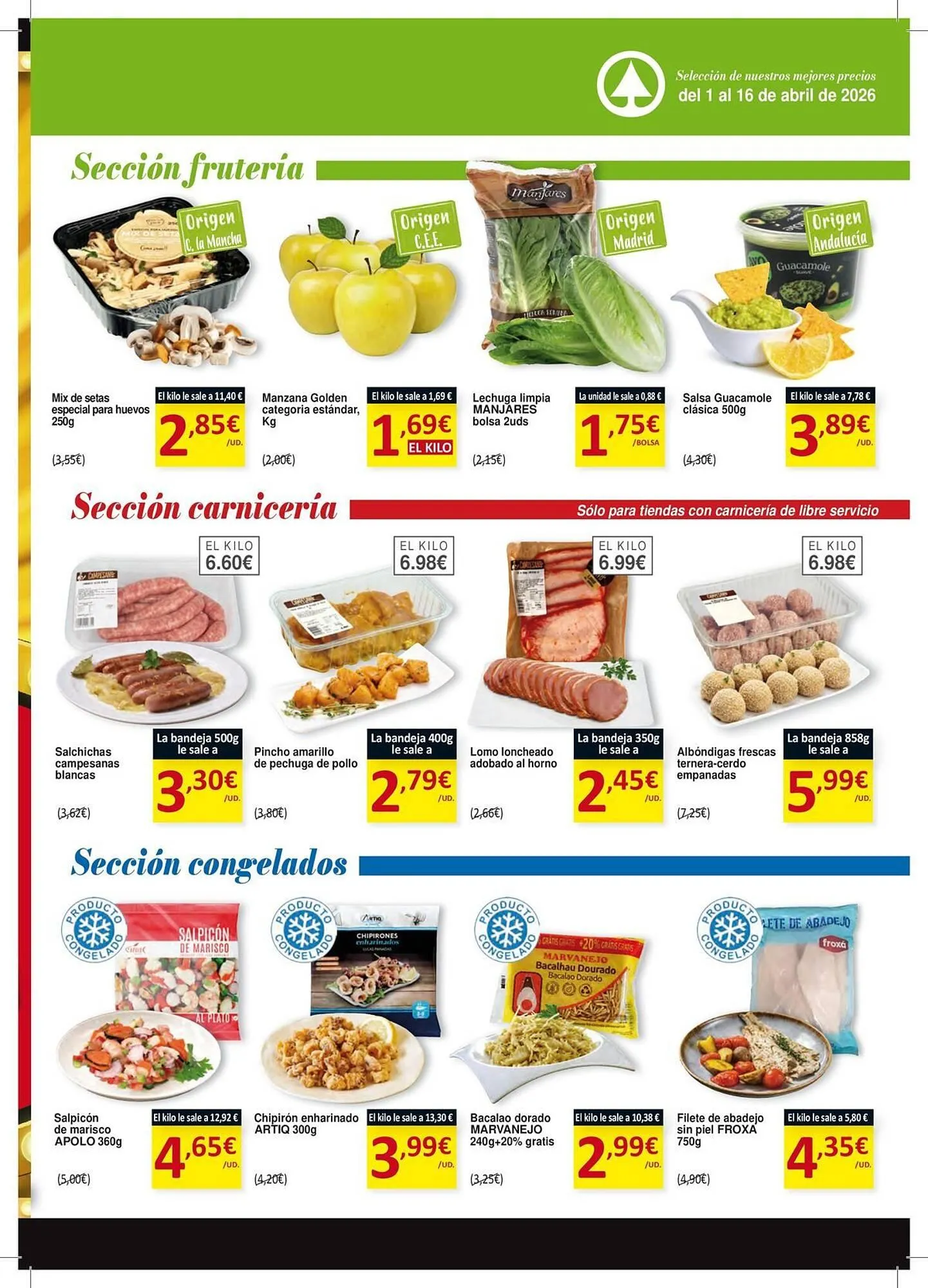 Catálogo de Folleto SPAR 1 de abril al 16 de abril 2026 - Página 3