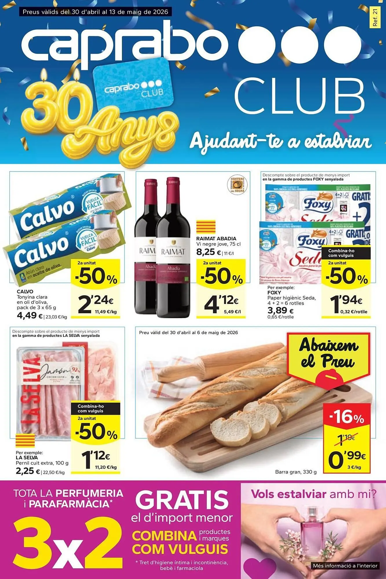 Catálogo de Catálogo Caprabo 30 de abril al 13 de mayo 2026 - Página 1
