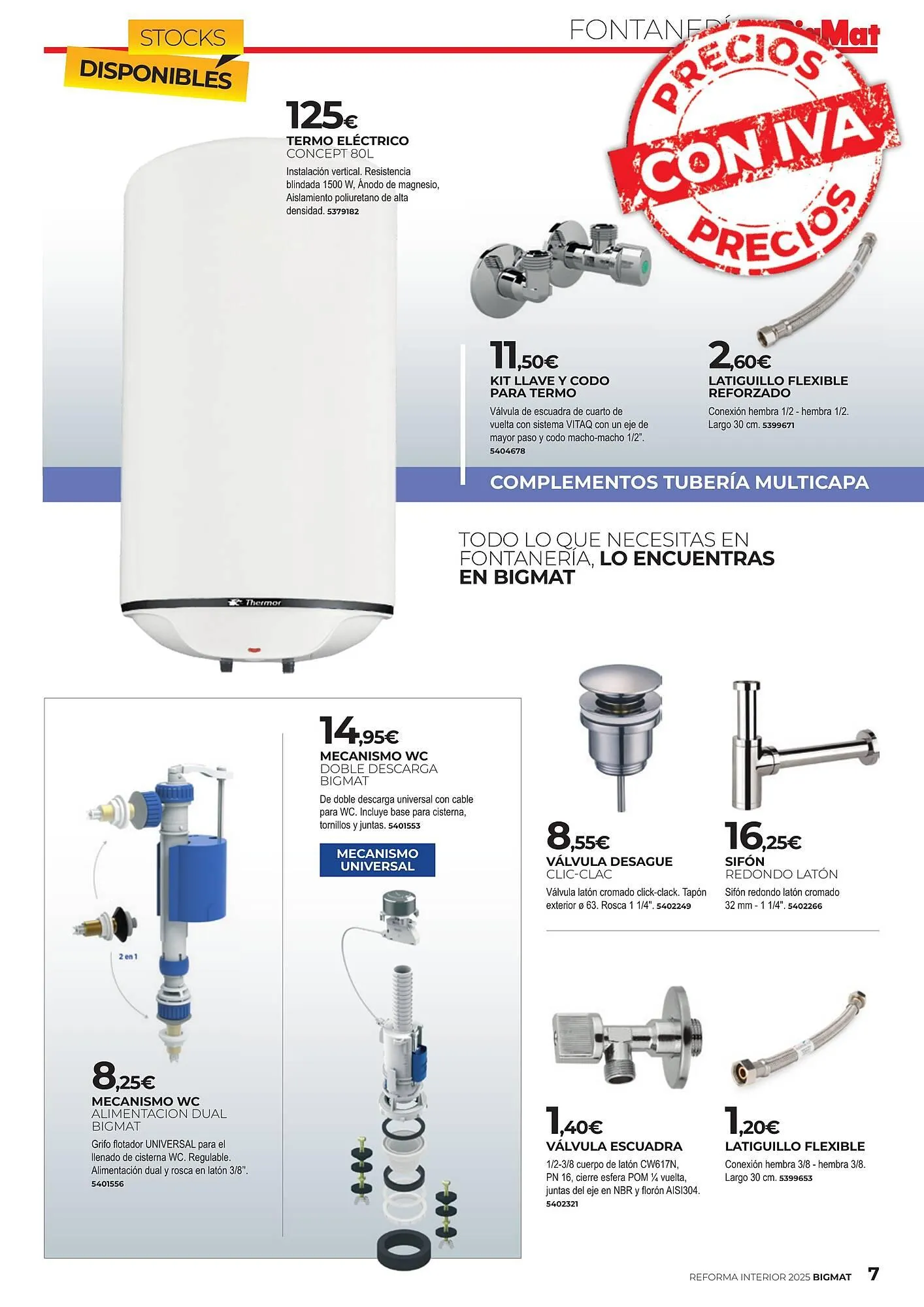 Catálogo de Folleto La Plataforma de la Construcción 18 de febrero al 19 de abril 2025 - Página 7
