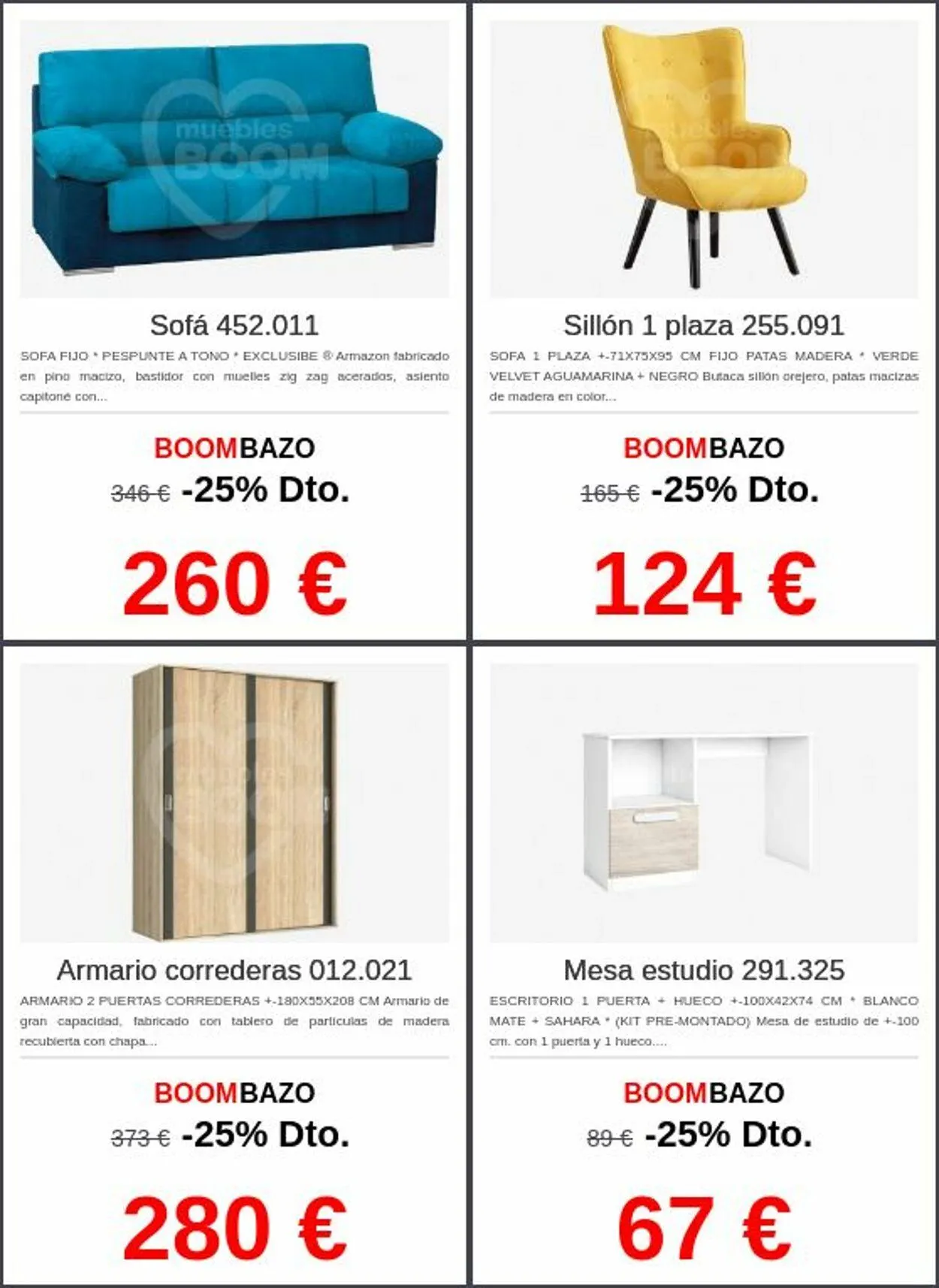 Catálogo de Muebles BOOM Oferta actual 16 de junio al 25 de junio 2025 - Página 1