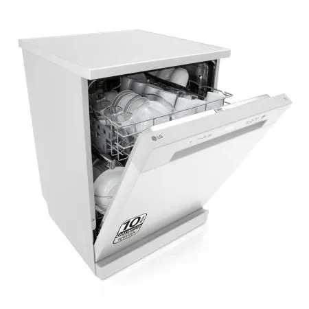 Lavavajillas LG QuadWashTM, Blanco , D